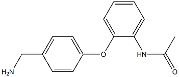 N-{2-[4-(aminomethyl)phenoxy]phenyl}acetamide Structure