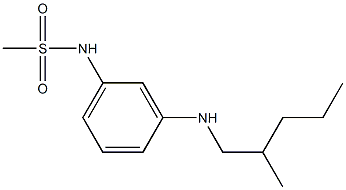 N-{3-[(2-methylpentyl)amino]phenyl}methanesulfonamide|