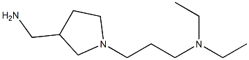 N-{3-[3-(aminomethyl)pyrrolidin-1-yl]propyl}-N,N-diethylamine|