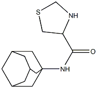 N-1-adamantyl-1,3-thiazolidine-4-carboxamide,,结构式