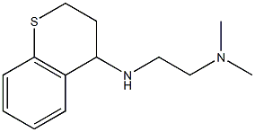 N'-3,4-dihydro-2H-thiochromen-4-yl-N,N-dimethylethane-1,2-diamine Structure