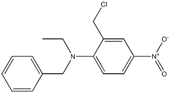 N-benzyl-2-(chloromethyl)-N-ethyl-4-nitroaniline Structure