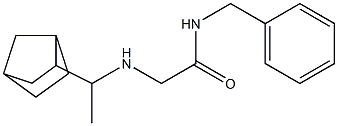  N-benzyl-2-[(1-{bicyclo[2.2.1]heptan-2-yl}ethyl)amino]acetamide