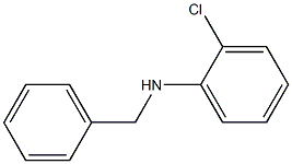 N-benzyl-2-chloroaniline Structure