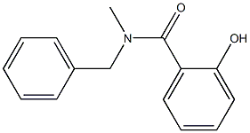 N-benzyl-2-hydroxy-N-methylbenzamide Struktur