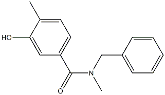 N-benzyl-3-hydroxy-N,4-dimethylbenzamide Structure