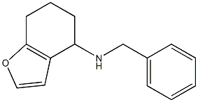 N-benzyl-4,5,6,7-tetrahydro-1-benzofuran-4-amine Struktur