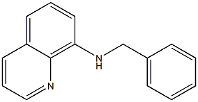 N-ベンジルキノリン-8-アミン 化学構造式