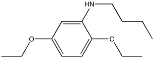 N-butyl-2,5-diethoxyaniline Struktur