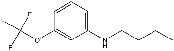 N-butyl-3-(trifluoromethoxy)aniline Struktur