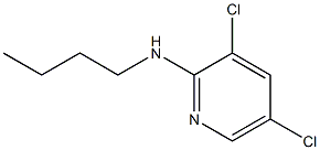 N-butyl-3,5-dichloropyridin-2-amine Struktur