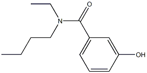 N-butyl-N-ethyl-3-hydroxybenzamide|