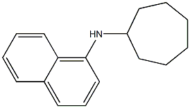 N-cycloheptylnaphthalen-1-amine Struktur