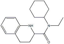 N-cyclohexyl-N-ethyl-1,2,3,4-tetrahydroquinoline-2-carboxamide