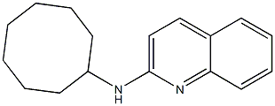 N-cyclooctylquinolin-2-amine Structure
