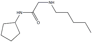 N-cyclopentyl-2-(pentylamino)acetamide