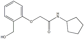 N-cyclopentyl-2-[2-(hydroxymethyl)phenoxy]acetamide