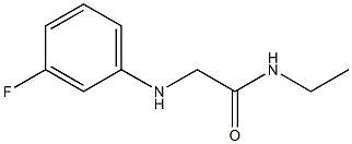 N-ethyl-2-[(3-fluorophenyl)amino]acetamide|