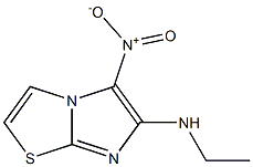 N-ethyl-5-nitroimidazo[2,1-b][1,3]thiazol-6-amine Structure