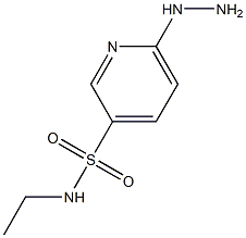 N-ethyl-6-hydrazinylpyridine-3-sulfonamide|