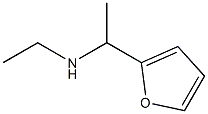 N-ethyl-N-[1-(2-furyl)ethyl]amine,,结构式