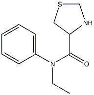  N-ethyl-N-phenyl-1,3-thiazolidine-4-carboxamide