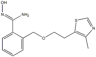  N'-hydroxy-2-{[2-(4-methyl-1,3-thiazol-5-yl)ethoxy]methyl}benzenecarboximidamide