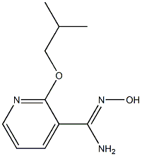 N'-hydroxy-2-isobutoxypyridine-3-carboximidamide Structure
