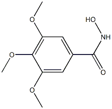 N-hydroxy-3,4,5-trimethoxybenzamide Struktur