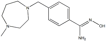 N'-hydroxy-4-[(4-methyl-1,4-diazepan-1-yl)methyl]benzene-1-carboximidamide