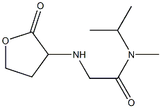 N-methyl-2-[(2-oxooxolan-3-yl)amino]-N-(propan-2-yl)acetamide