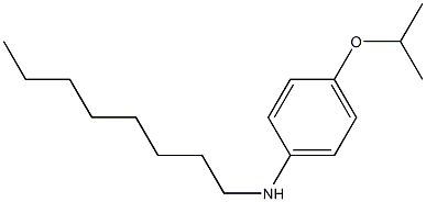 N-octyl-4-(propan-2-yloxy)aniline,,结构式