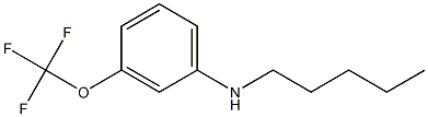 N-pentyl-3-(trifluoromethoxy)aniline Structure