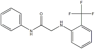  N-phenyl-2-{[2-(trifluoromethyl)phenyl]amino}acetamide