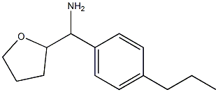 oxolan-2-yl(4-propylphenyl)methanamine Structure