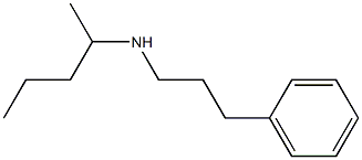 pentan-2-yl(3-phenylpropyl)amine Structure