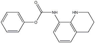 phenyl N-(1,2,3,4-tetrahydroquinolin-8-yl)carbamate Struktur
