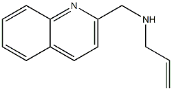 prop-2-en-1-yl(quinolin-2-ylmethyl)amine 结构式