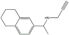 prop-2-yn-1-yl[1-(5,6,7,8-tetrahydronaphthalen-2-yl)ethyl]amine|