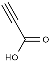 prop-2-ynoic acid Struktur