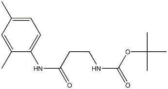 tert-butyl 3-[(2,4-dimethylphenyl)amino]-3-oxopropylcarbamate|
