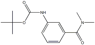  tert-butyl 3-[(dimethylamino)carbonyl]phenylcarbamate