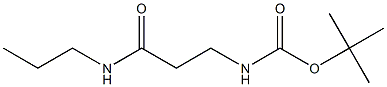 tert-butyl 3-oxo-3-(propylamino)propylcarbamate