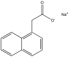 1-Naphthaleneacetic acid  soidium Struktur