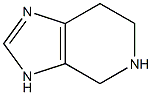 4,5,6,7-Tetrahydro-3H-imidazo[4,5-c]pyridine Struktur