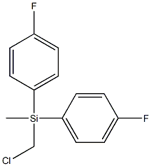 bis(4-fluorophenyl)methyl-(chloromethyl)silicon|