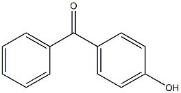 4-HYDROXY BENZOPHENONE pure 结构式