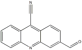 9-Acridinecarbonitrile,  3-formyl-|