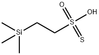 Ethanesulfonothioic  acid,  2-(trimethylsilyl)- Struktur