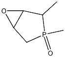 6-Oxa-3-phosphabicyclo[3.1.0]hexane,  2,3-dimethyl-,  3-oxide Struktur